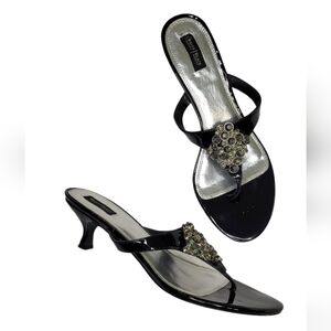 White House Black Market Kitten Heeled Sandal